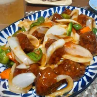 551肉団子の甘酢あん✴️