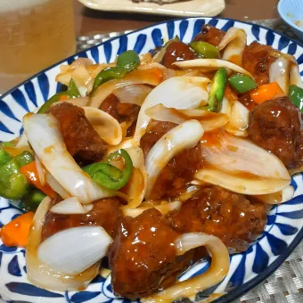 Snapdishの人気料理写真:551肉団子の甘酢あん✴️