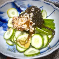 甘酒のもずく柿酢の物|Toras Kyokoさん