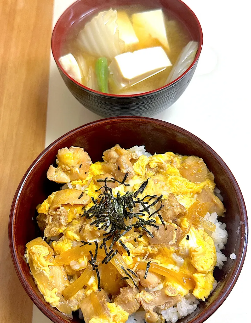 親子丼献立|besさん