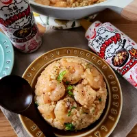 yumm!ガーリックペッパーで海老炒飯|ナオミさん