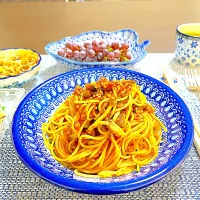 ミートソースパスタ|soy_amalkaさん