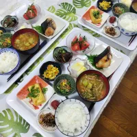 土曜日のお昼定食です✨|rikako♪。.:＊さん