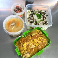 R7.6/21 𝚂𝚊𝚝.   ·͜·♡肉ぶっかけうどん&ヒレカツ丼👨🏻‍🍳|hamakoさん