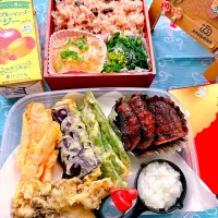 2025/06/21御赤飯と天ぷらのお弁当|Blueberry🫐さん