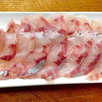 しまあじの刺身🐟