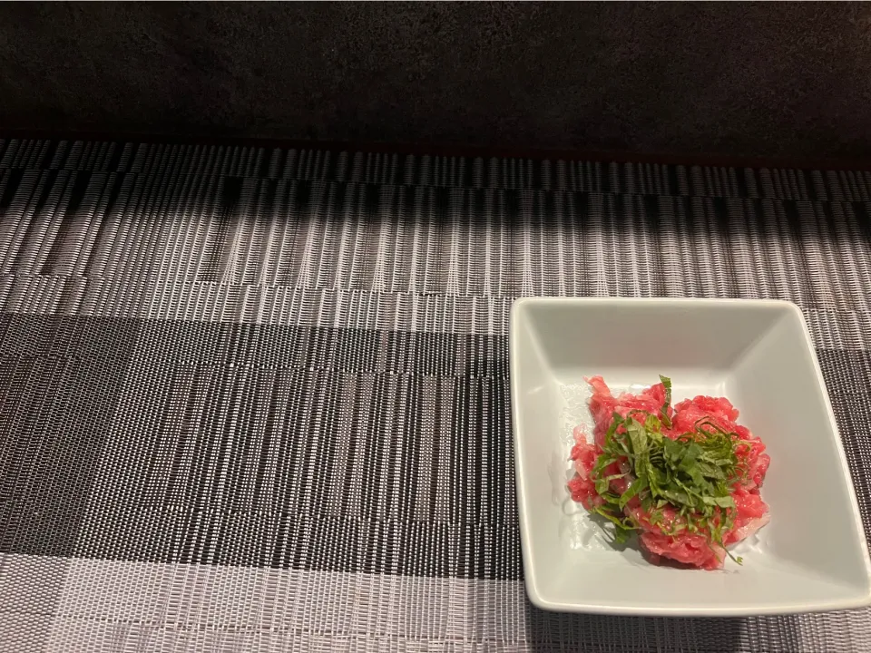 マグロのカマトロなめろう🐟|sa-さん