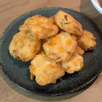はんぺんと豆腐のフワフワ揚げ|あぼちさん