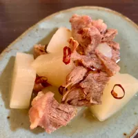 牛すじと大根の煮物|virginiaさん