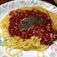 スパゲッティミートソース|はっちぃさん