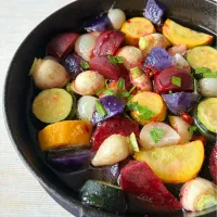 野菜のぎゅうぎゅうアヒージョ|アッチさん