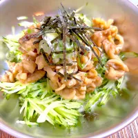 鶏皮ホットサラダ