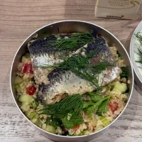 真心いきいきニシンの水煮＆タブレ弁当|まる(丸大豆)さん