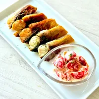鯖タツタとトマトタルタル|tap.rinさん