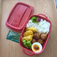 蒸籠蒸しの超簡単弁当|みわさん