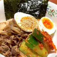 今年初のビビン麺|くまとらさん