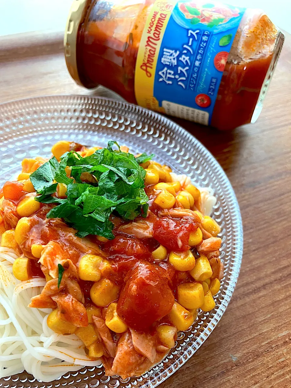 冷製トマトそうめん|ちいちゃんさん