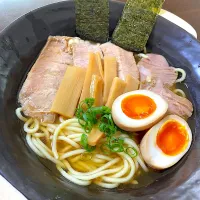 自家製チャーシュー麺|単身赴任のっちさん