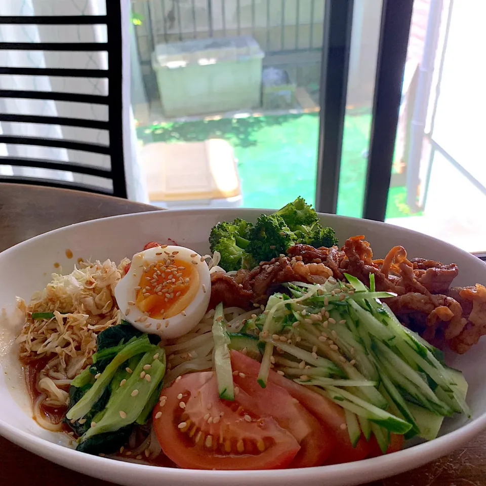朝ごはんは冷やし中華🍲|がおりんさん