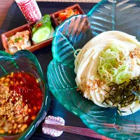 ランチは冷やし納豆つけうどん|KANAさん