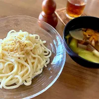 キノコ野菜つけウドン|リフルシャッフルさん
