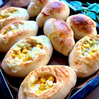 初物コーンパン🌽|はやちんさん