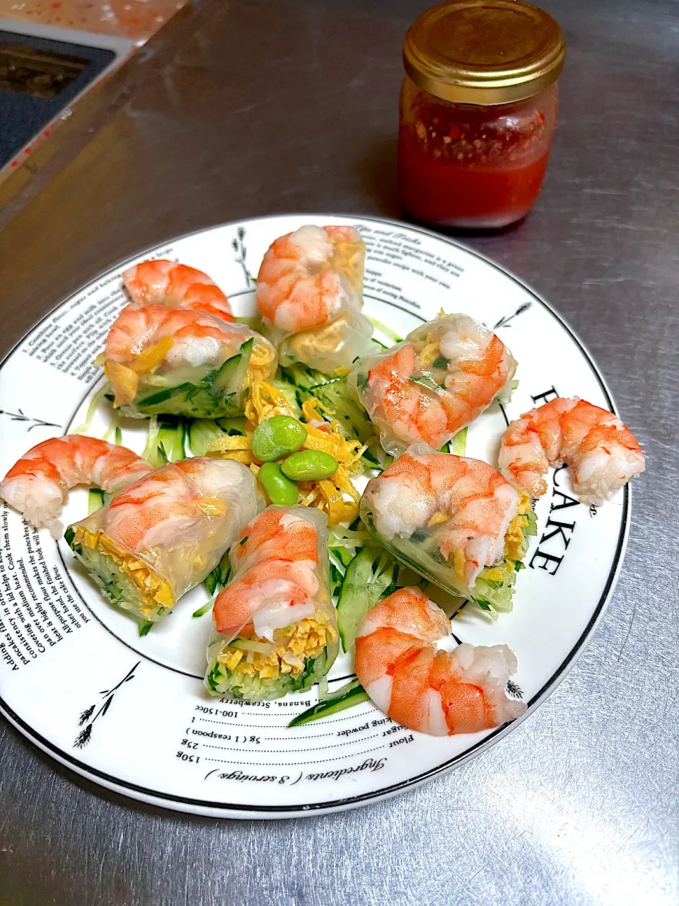 海老モリモリ生春巻き🦐|🌿ぴぴさん