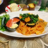 チーズたっぷりトマトソースパスタ|Reikoさん