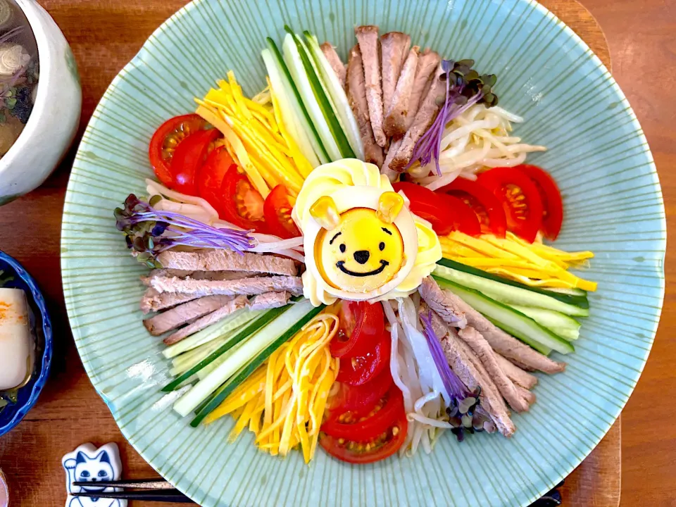 自家製チャーシューで冷やし中華|すずさん