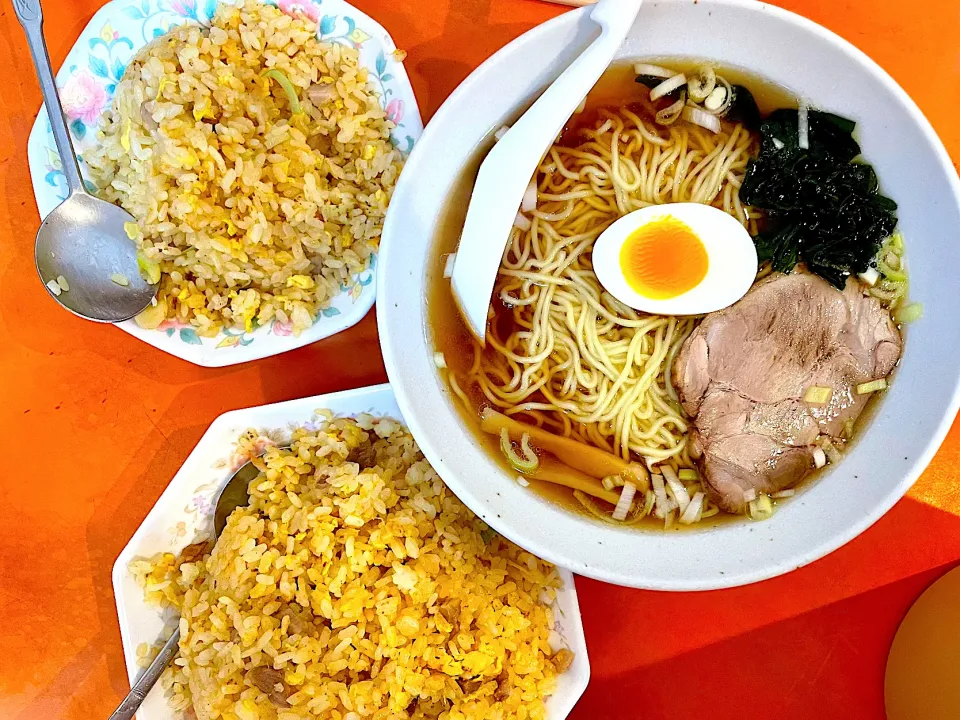 ラーメンとチャーハン|ふわふわさん