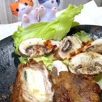 🐧ペンギン2さんの料理 厚揚げ、チーズ大葉挟み焼き🍺|🐧ペンギン2さん