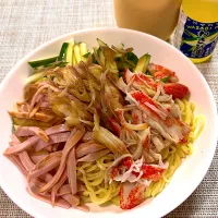冷やし中華：ごまだれ