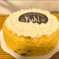 ボクちゃん２歳♡チーズケーキ🧁|みぽりんさん
