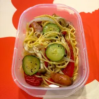 残り野菜のパスタ弁当|pankoさん