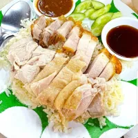 Khao Mun Gai & Moo Krob 🍚🐔🐷🤤|An'leeさん