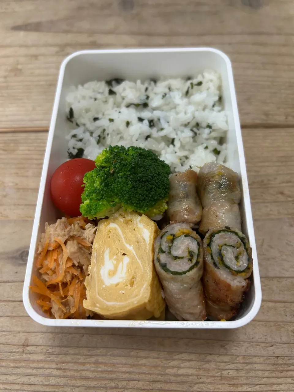 のりたまの肉巻き弁当|junさん