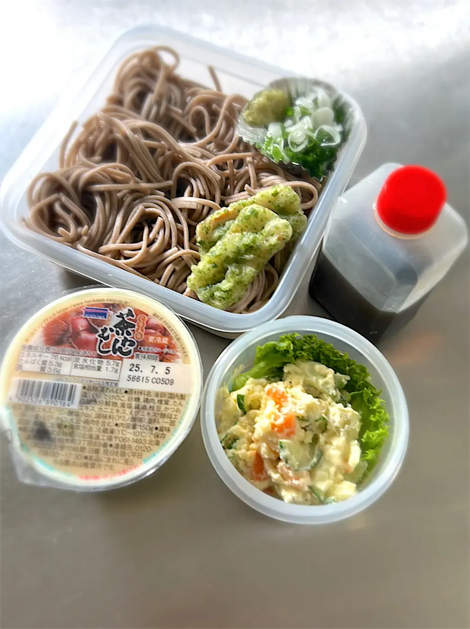 R7.6/23 𝙼𝚘𝚗.   ·͜·♡ざる蕎麦弁当👨🏻‍🍳|hamakoさん