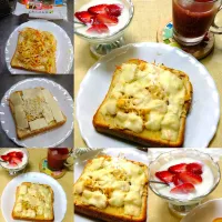 キャベツチーズトースト|うたかた。さん