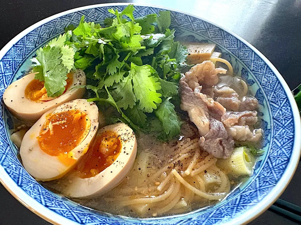 ゼンブヌードルで、牛肉のフォー風|松澤美穂さん