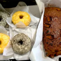 お豆腐ベーグルと米粉のチョコパウンドケーキ| みかさん