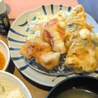 鶏と鯖の天ぷら| nobさん