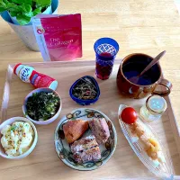 今日の朝定食ヾ(✿❛◡❛ฺฺ)ノぉはよぉ～❤|さくたえさん