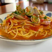 ちょいピリ🍅トマトパスタ🍝|Kumi Satouさん