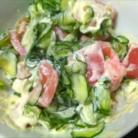 トマトサラダ|お父ちゃんファミリーさん