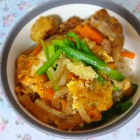 変わり種な他人丼( *´艸)