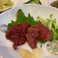 馬刺し！！|なつこいっきママさん