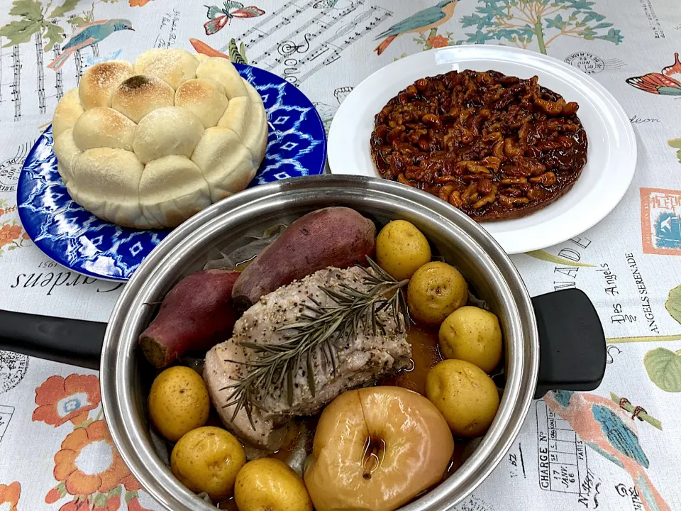 アップルポークandミルクパン|yukko87cafeさん