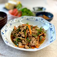 青椒肉絲|かっちゃん杉さん