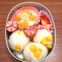 幼稚園年少お弁当|Saori.Tさん