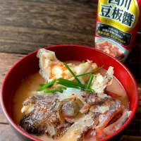 釣り魚🎣カサゴの豆板醤で味噌汁|9421beruさん